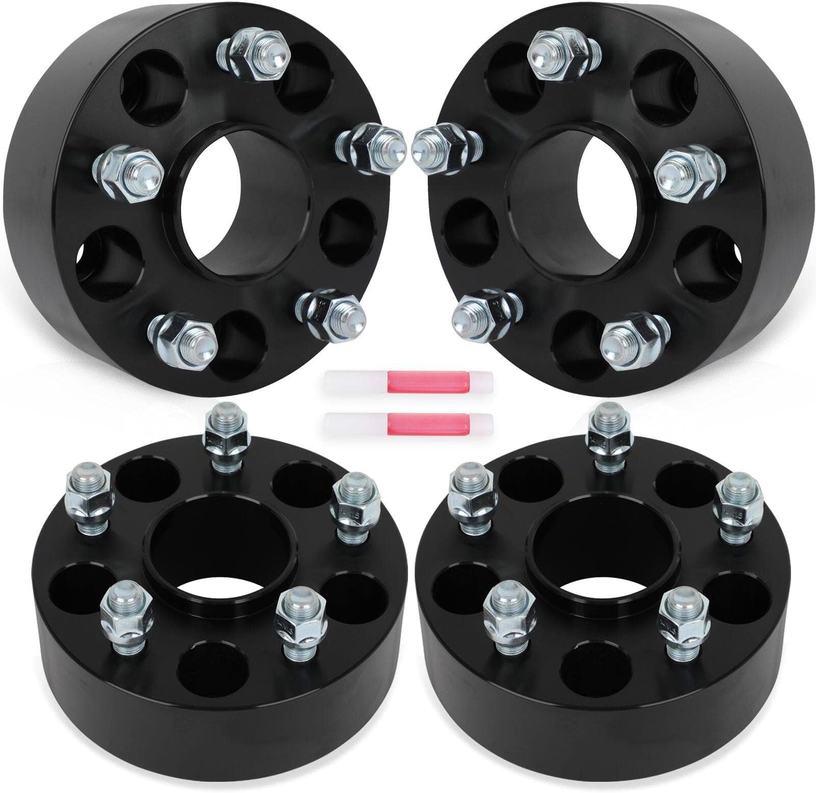SCITOO 4X 2 Inch 6x139.7 To 6x139.7 14x1.5 6 Lug Wheel Spacers 6x5.5 To 6x5.5 Compatible With Yukon Denali For Cadillac Escalade For Chevy Silverado