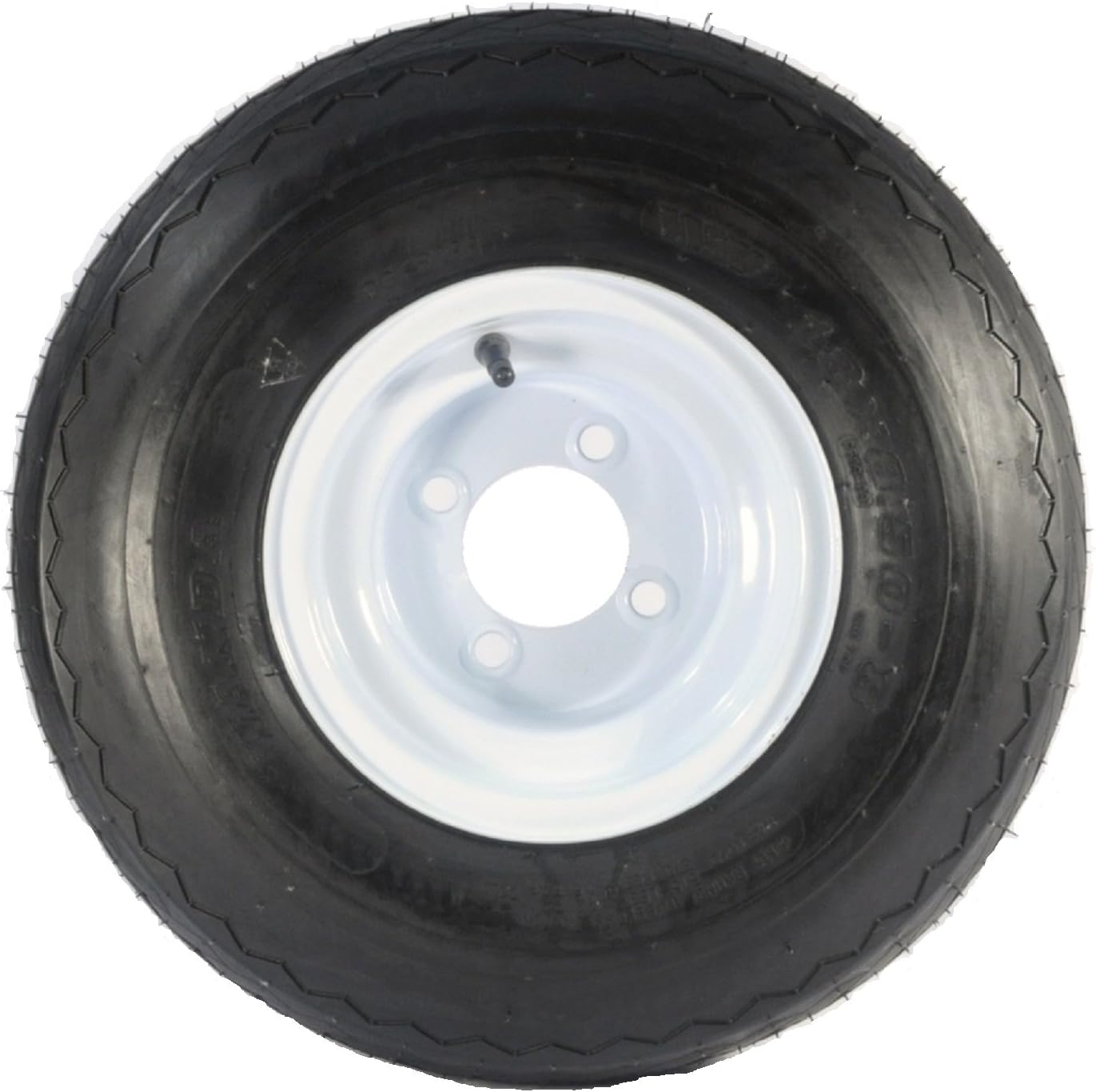 Kenda Golf Cart and Tractor Replacement Tire Assembly - 16 x 6.50-8