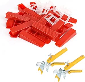 Sistema Di Livellamento Piastrelle - 1000 Inserti Da 2mm, Per Pavimenti E Rivestimenti