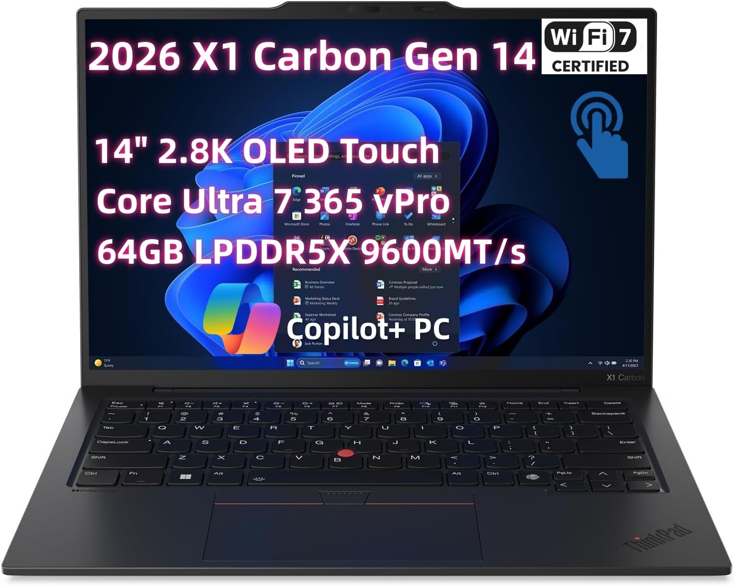 Amazon.com: Basrdis 2026 NewLenovo ThinkPad X1 Carbon Gen 14 Aura
