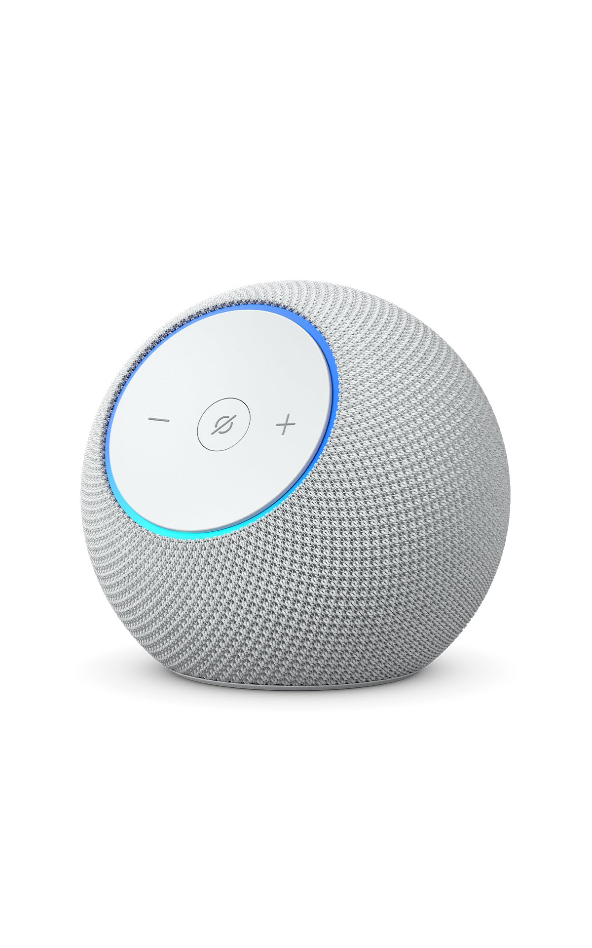 Amazon Echo Dot Max (newest model), Alexa speaker with room-filling sound and built-in smart home hub, designed for Alexa+, Glacier White
