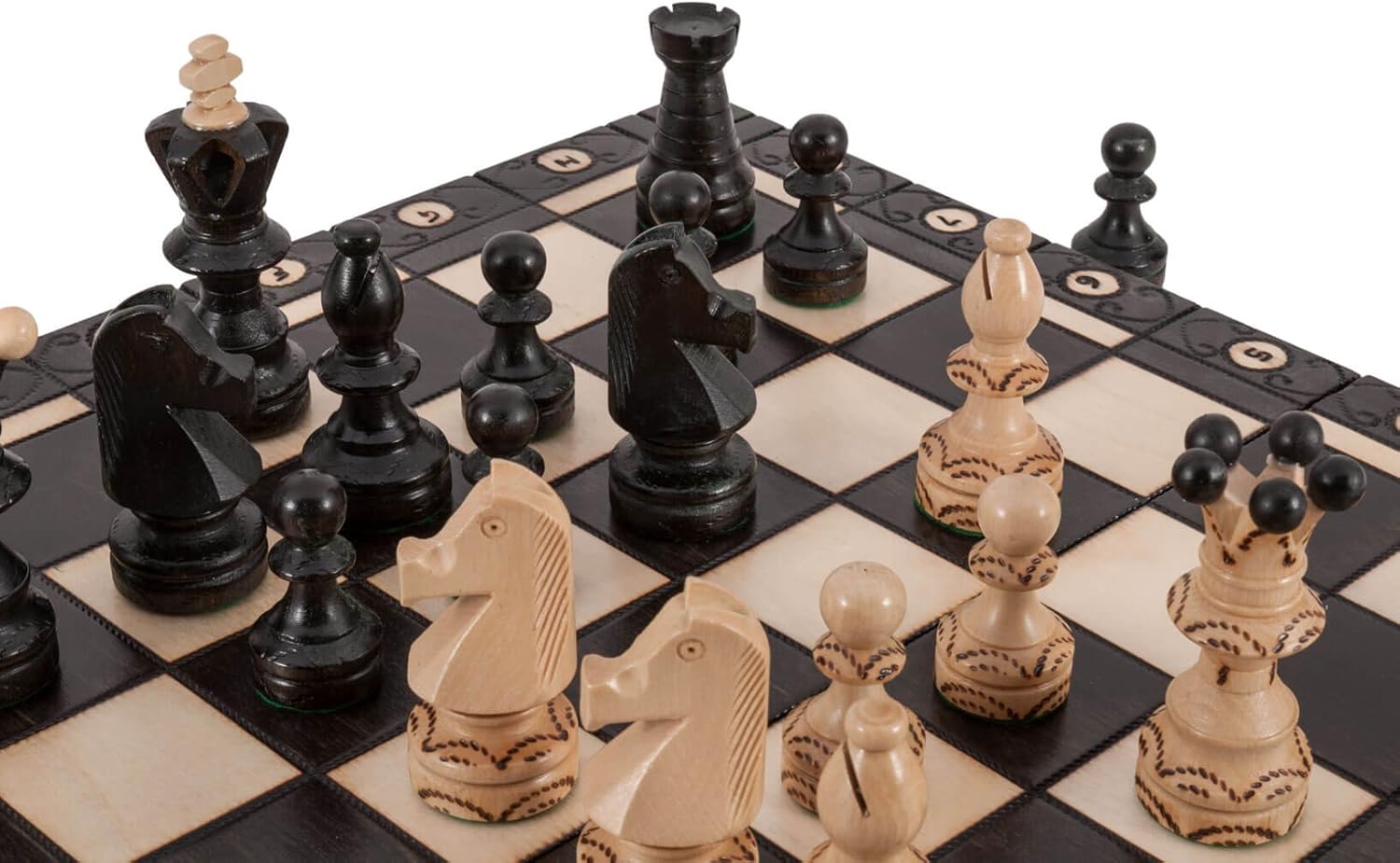 The Carpathian Travel Chess Set & Board