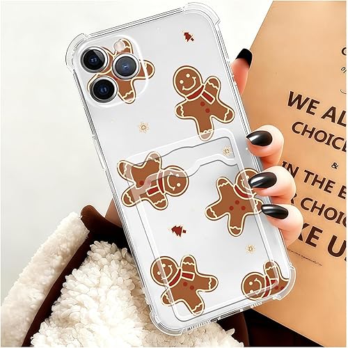 Miniatura 35 de Branwen Funda para iPhone 11 de 6.1 pulgadas, diseño de cascanueces y bailarina, cartera transparente a prueba de golpes, funda de bolsillo de TPU