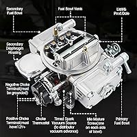 Vista 4 de Carburador Street Warrior - 600 CFM FR-80457SA de alto rendimiento, perfecto para American Motors, Chevrolet, Dodge, GMC, Mercury, Plymouth, Buick