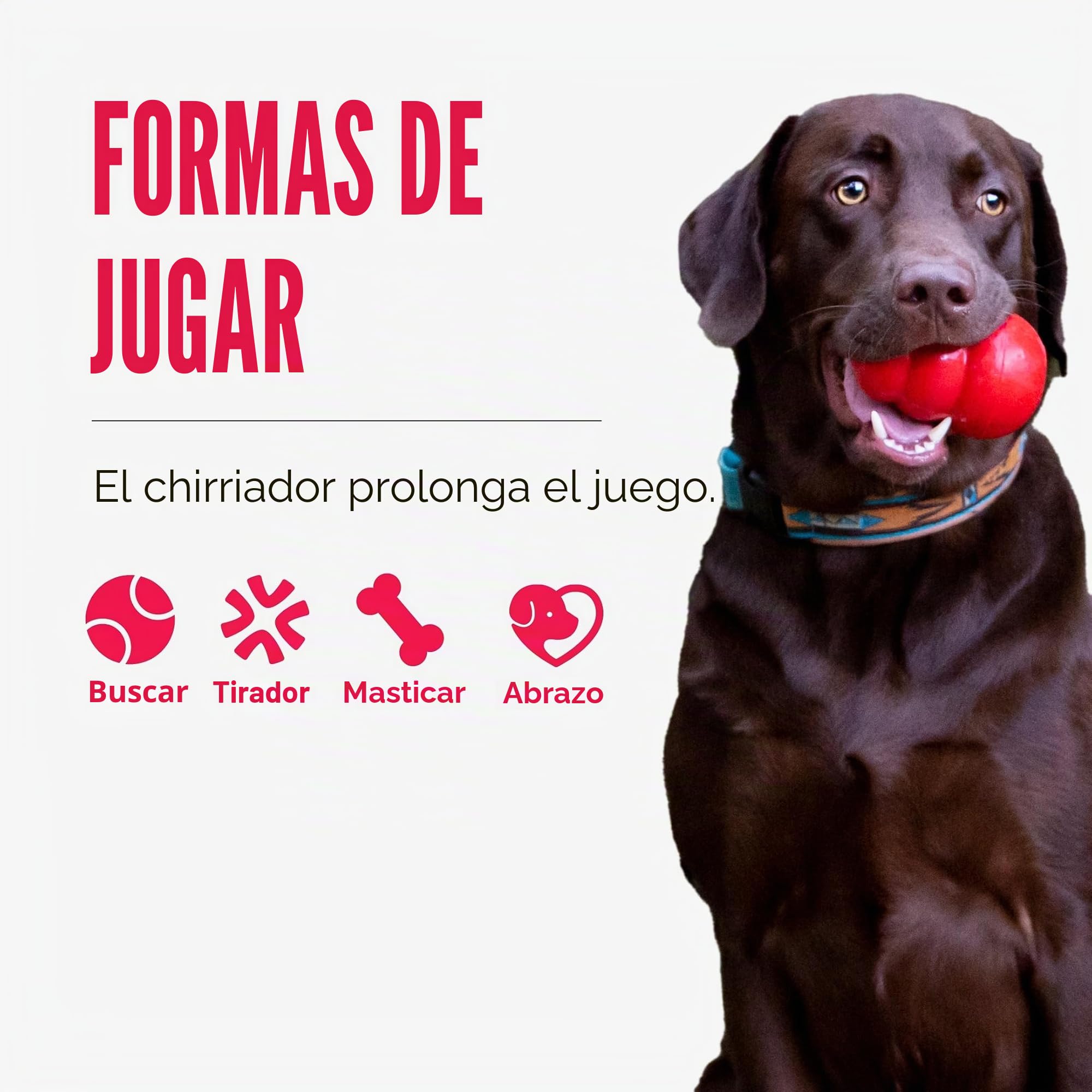 KONG Scrumplez - Juguete chirriante de felpa suave para juegos interactivos, relleno de diversión extra chirriante, duradero y atractivo para perros (conejo rosa)
