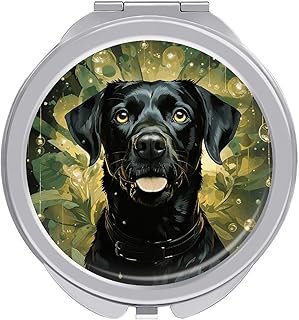 Surrounded by Green Splash Circle Compact Mir...