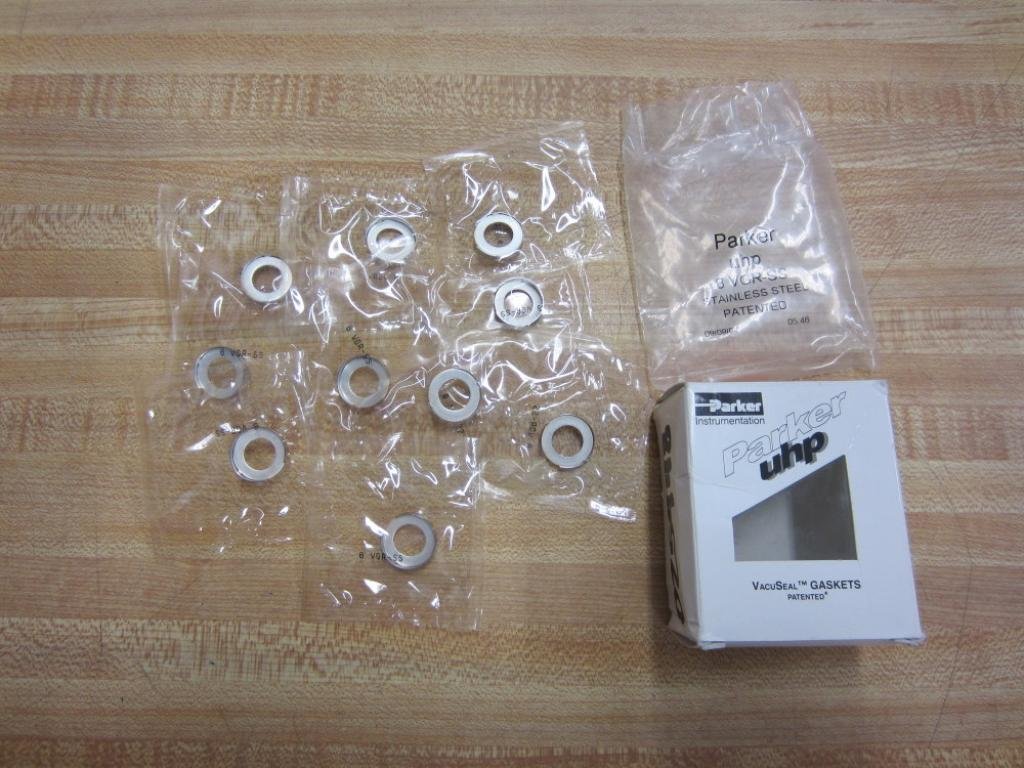 Parker 8 VGR-SS 8VGRSS VacuSeal Gasket Fitting 8VGR-SS 1/2" (Pack of 10)