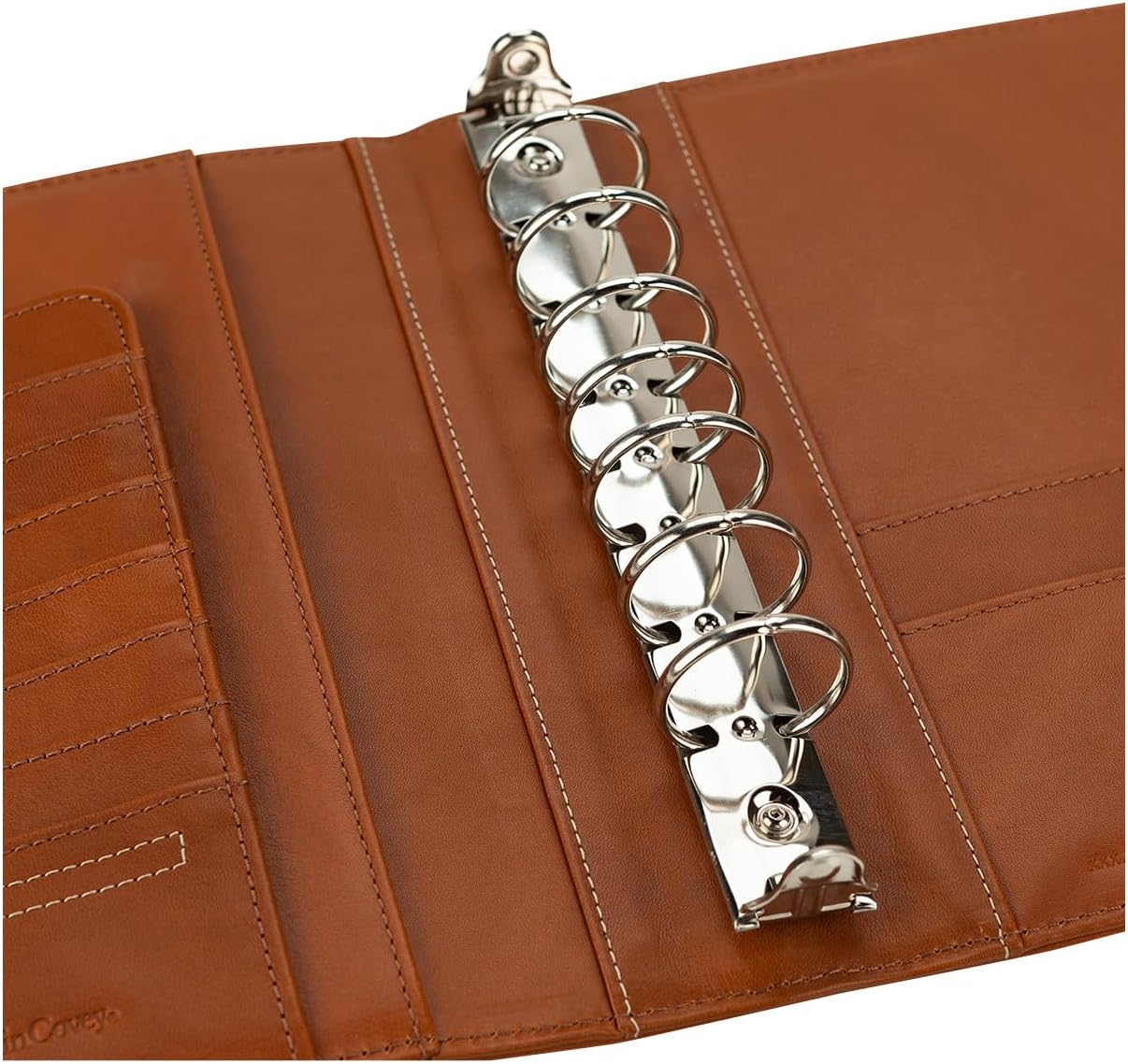 FranklinCovey - Ryder Ring-Bound Binder for FranklinCovey Planners | Leather with Open Closure (Classic, Tan)