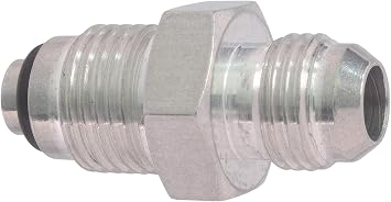 ICT Billet 6an Male Flare to M16-1.5 O-ring Power Steering Adapter Fitting Thread Connector Fluid Designed & Manufactured in the USA Bare Aluminum F06ANPSM1615