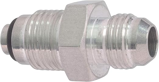 ICT Billet 6an Male Flare to M16-1.5 O-ring Power Steering Adapter Fitting Thread Connector Fluid Designed & Manufactured in the USA Bare Aluminum F06ANPSM1615