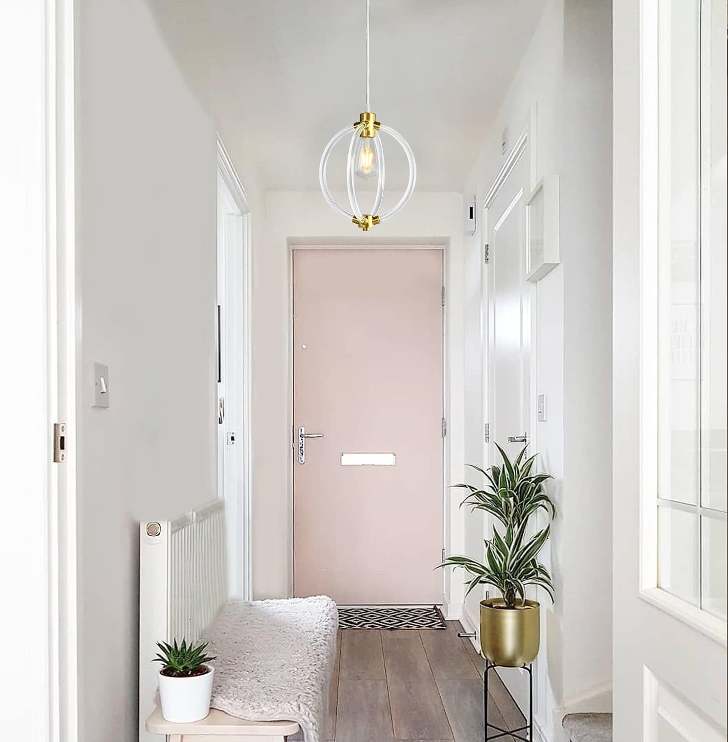 Get Cheap Price 1-Light Gold Pendant Light, Modern Chandelier with Brushed Brass Finish, Rustic Pendant Lighting for Kitchen Island, Dining Room, Bathroom Super Cheap 🛒 1-Light Gold Pendant Light, Modern Chandelier with Brushed Brass Finish, Rustic Pendant Lighting for Kitchen Island, Dining Room, Bathroom