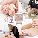 VORLA Stainless Steel Professional Manicure Set Nail Cutter For Women Nail Scissors Luxury Grooming Kit Manicure Pedicure Kit For Women & MeN (18 IN 1 MANICURE) gallery image