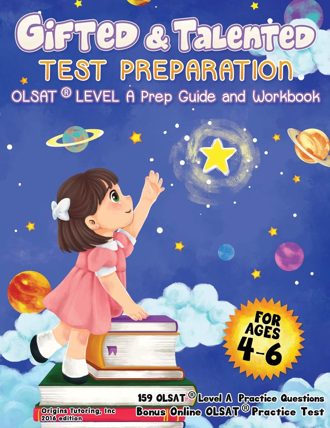 Gifted and Talented Test Preparation: OLSAT Preparation Guide & Workbook. Preschool Prep Book. PreK and Kindergarten Gifted and Talented Workbook. NYC ... Talented Test Prep. Practice Book for OLSAT.
