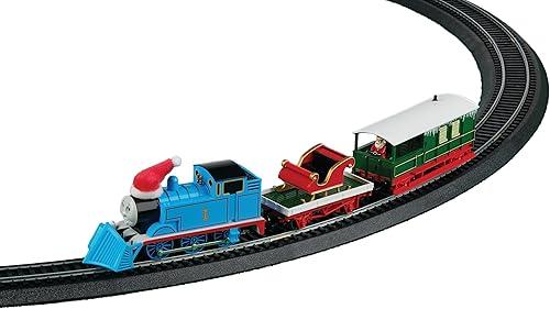 Miniatura 2 de Bachmann Trenes - Thomas Saves Santa's Sleigh Ready to Run Set de tren eléctrico - Escala HO, colores prototípicos