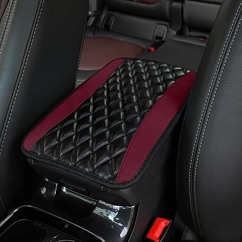 HAOBO Almohadilla de consola central de automóvil almohadilla de cojín de consola central de automóvil protector de cuero impermeable para