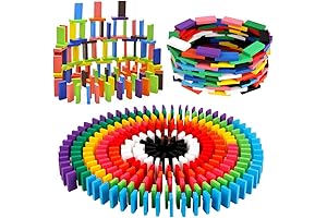 Super Domino Blocks, Dominoes Kids Toys Bundle