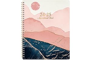 2024-2025 Hardcover Academic Appointment Book