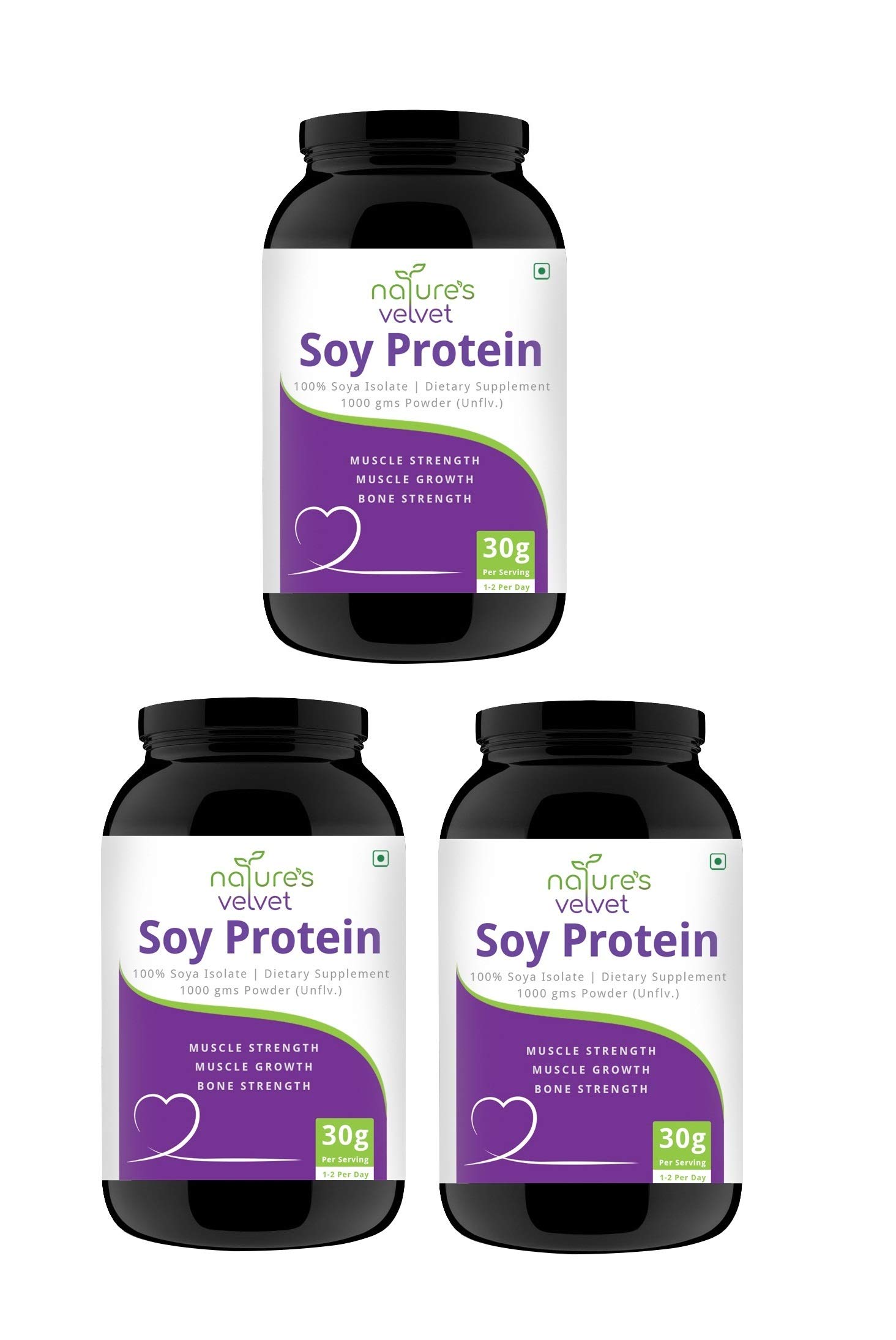 nature's velvet Lifecare Soy Protein, Vegetarian and Natural, 1000 gms - Pack of 1 — Amazon image 6