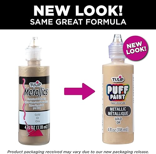 Miniatura 176 de Tulip pintura en relieve para tela 4 onzas Morado brillante