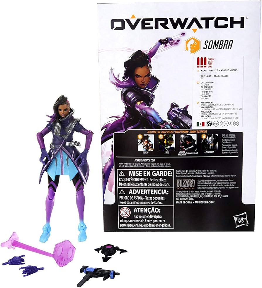 オーバーウォッチ フィギュア トレーサー ルシオ ソンブラ 3体セット