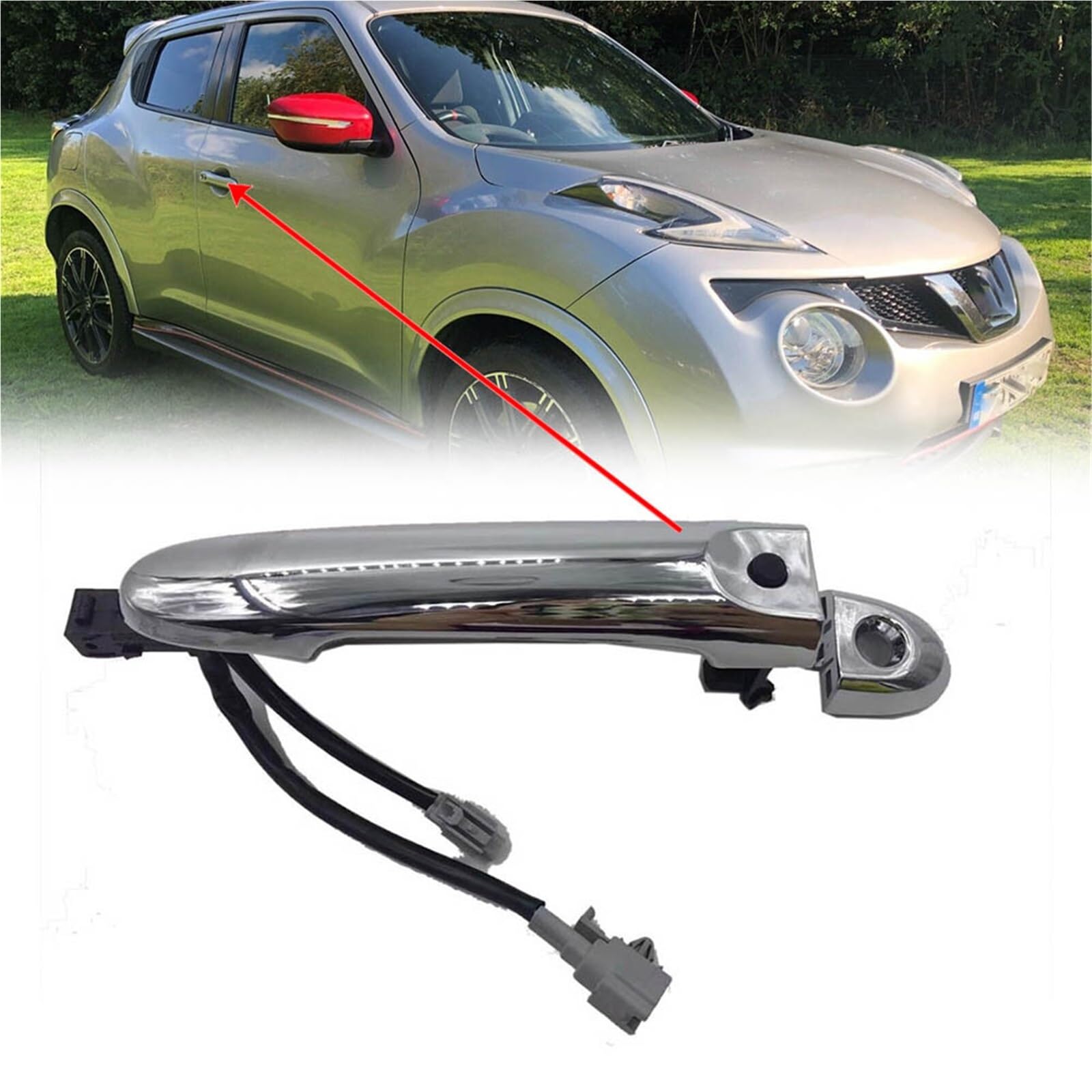 klamka auta Do Nissan Juke Front 2010-2019