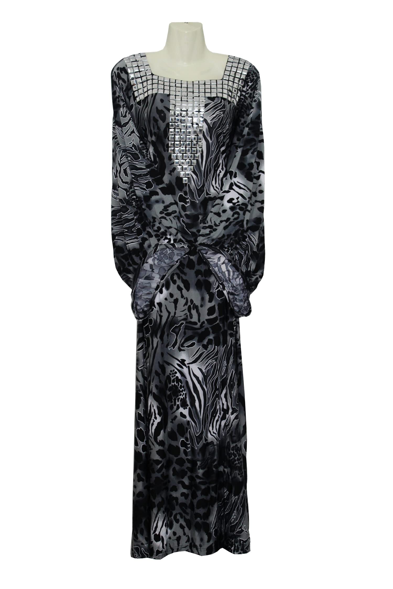 Puri ProWestern Neighbour Ladies Long Dress Kaftan Jalabia Arabic Style Free Size Long Farasha Cover Up (DR-01)