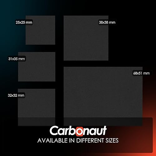 Vista 4 de Thermal Grizzly Carbonaut (1.260 x 1.260 x 0.008 in) - para CPU de escritorio Intel - Almohadilla térmica de carbono para máxima conductividad
