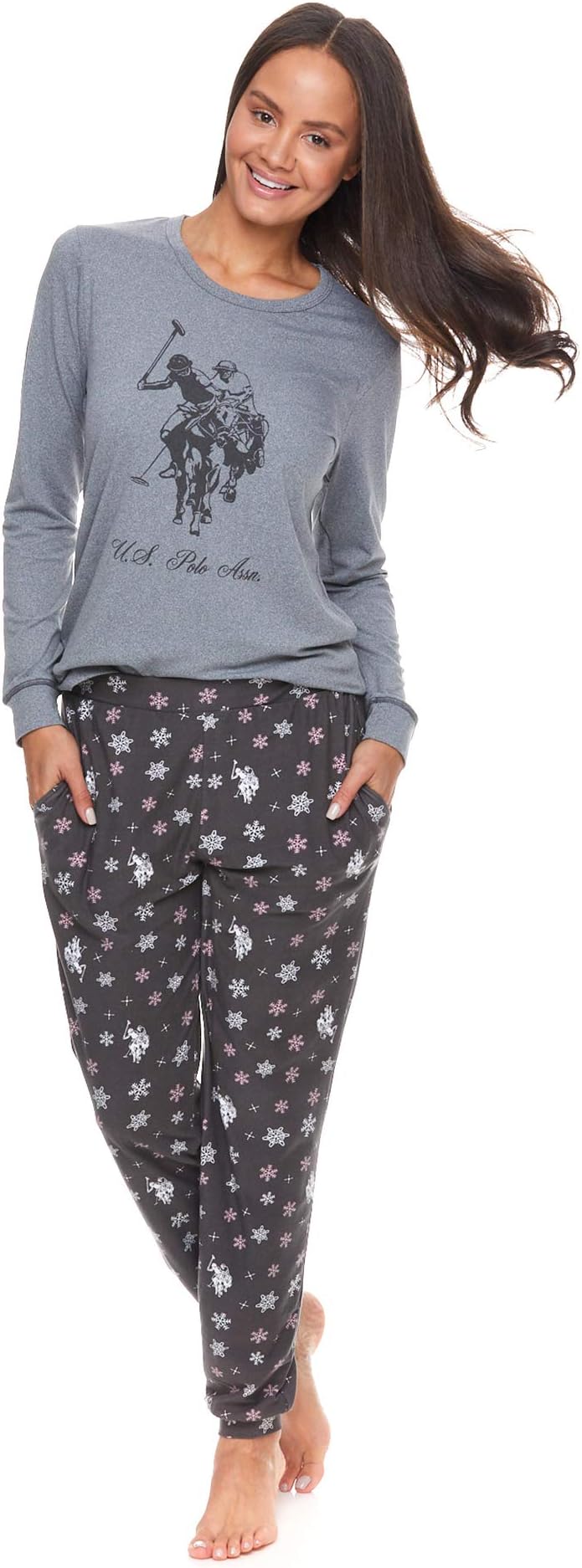 Womens Christmas Pajama Set - Holiday Pajamas for Women - Christmas Pajamas for Women - Womens PJ Set