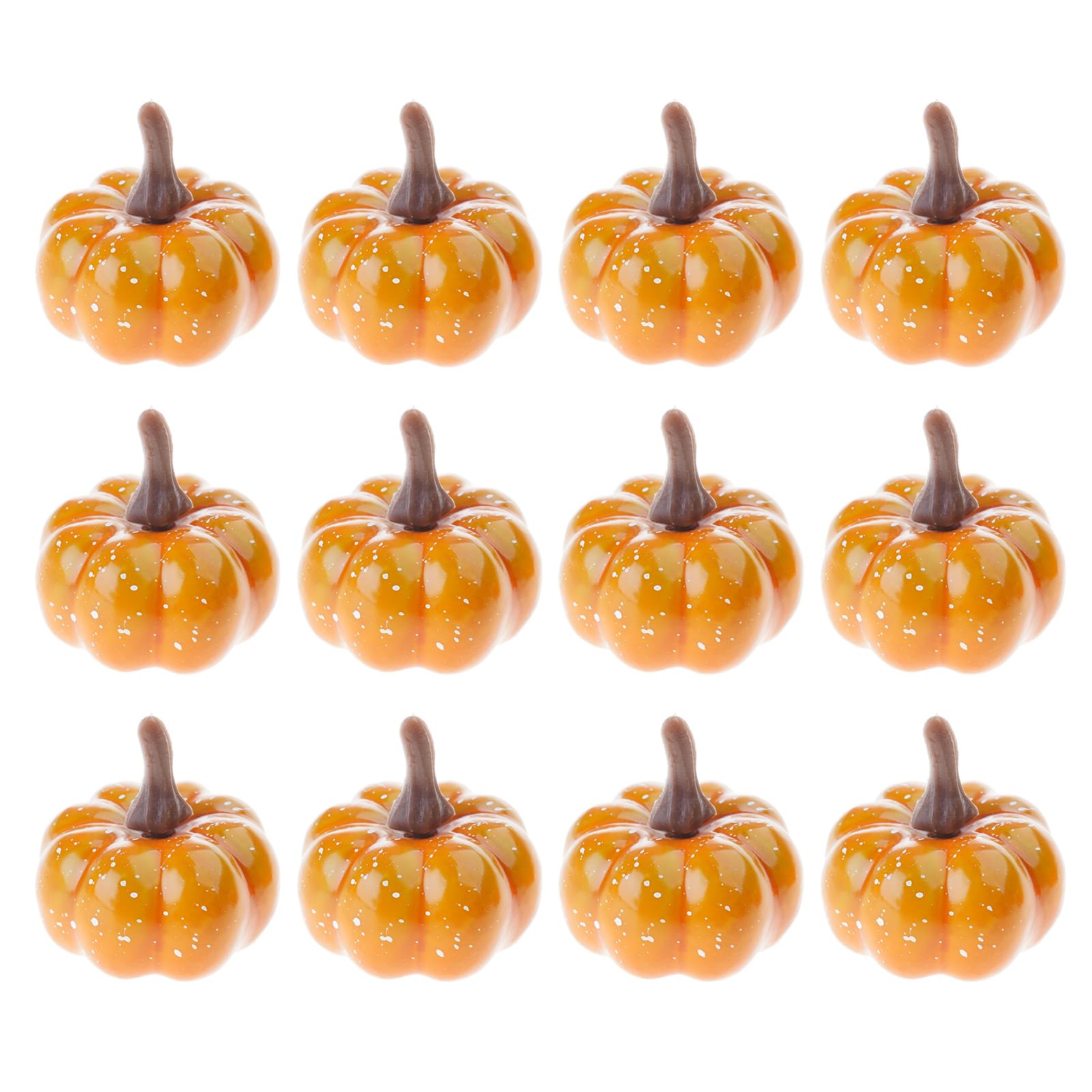 Buxuaaaa 12pcs Simulated Pumpkin Fake Pumpkin Simulation Vegetable Model Photo Props Early Education Toy Shop Display Supplies Fake