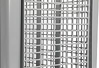 Vista 5 de Hudson Exchange - Contenedor de almacenamiento de malla recto con mango de pared, 24 x 16 x 16 pulgadas, color gris