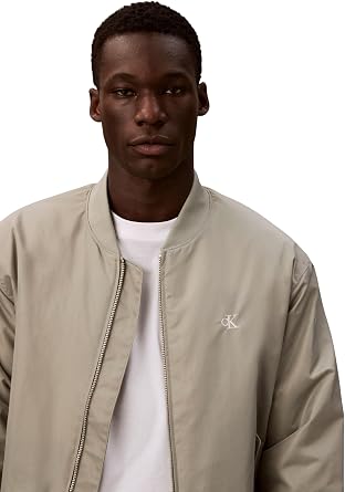 Calvin Klein Men's Hero Bomber Jacket with Zip