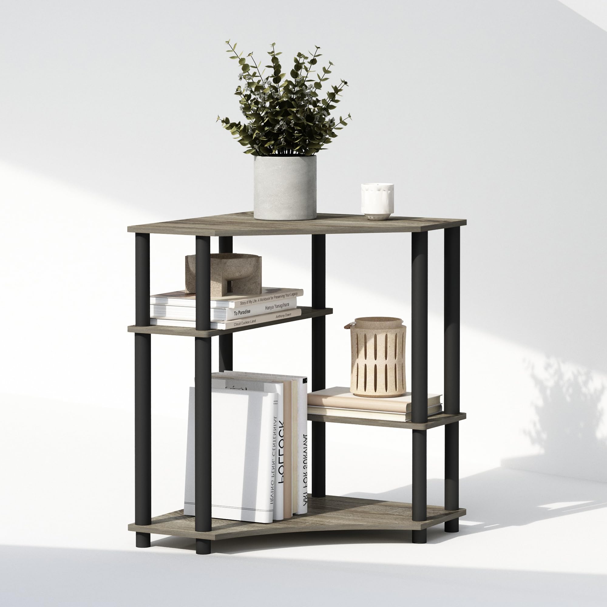 S♦♦625 DEMODEMIX HOTEL RACK - natural - Amazon.com: Furinno Turn-N-Tube 5-Tier Toolless Display Rack