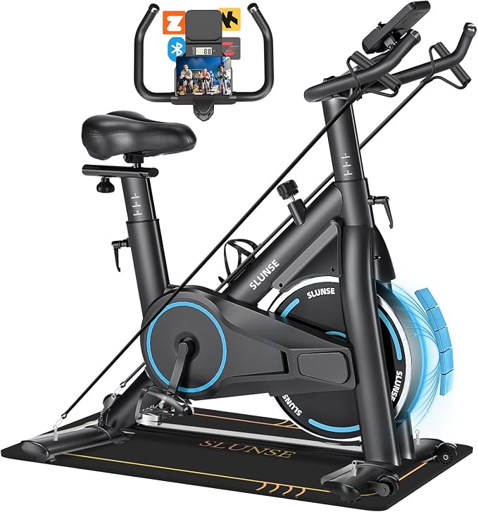 SLUNSE Fitness Exercise Bike: Efficient Home Workout Solution
