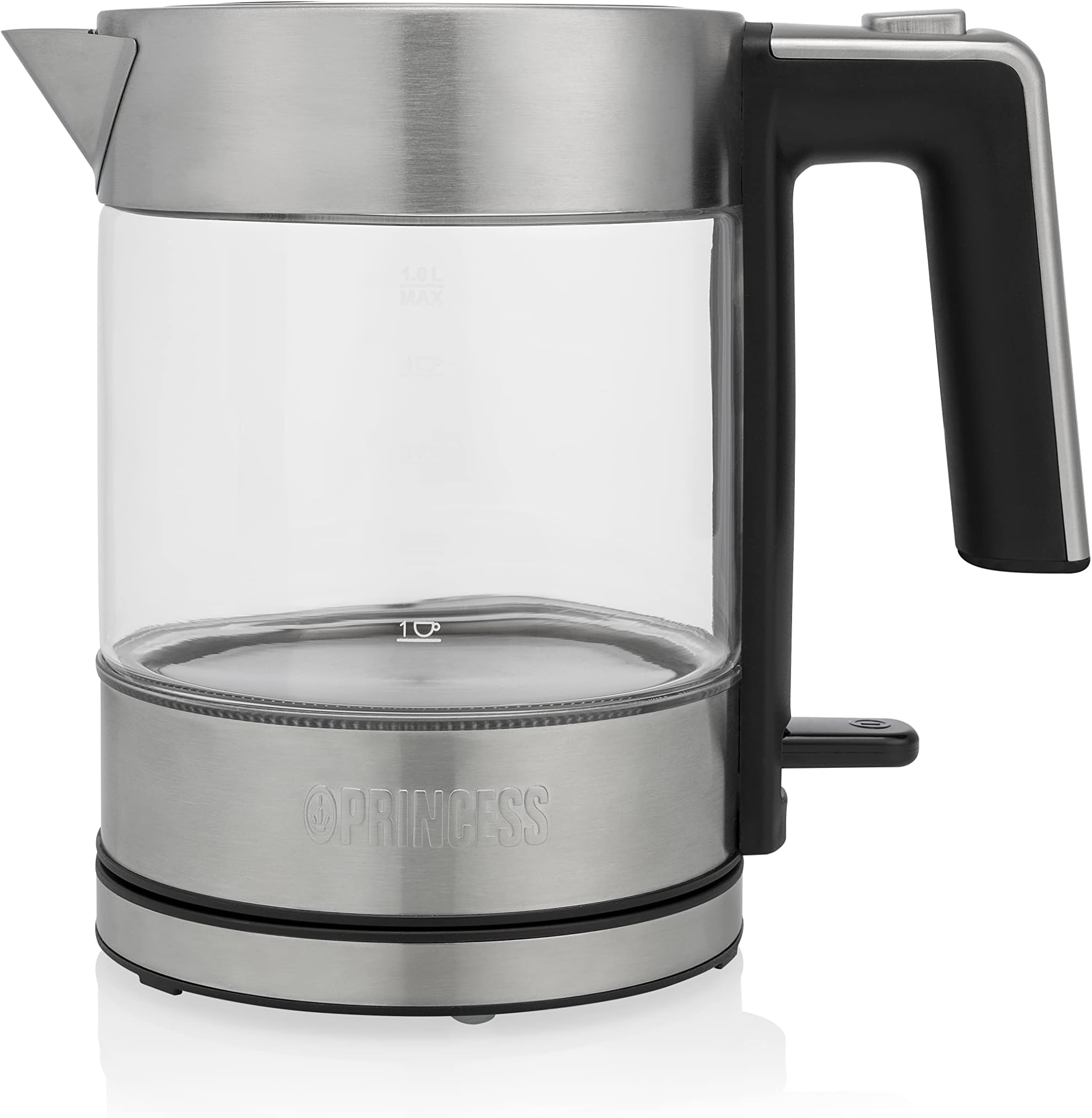 Bouilloire électrique Moulinex BY6R5130 Verre 1.7L, Blanc, 1850W, Neuve
