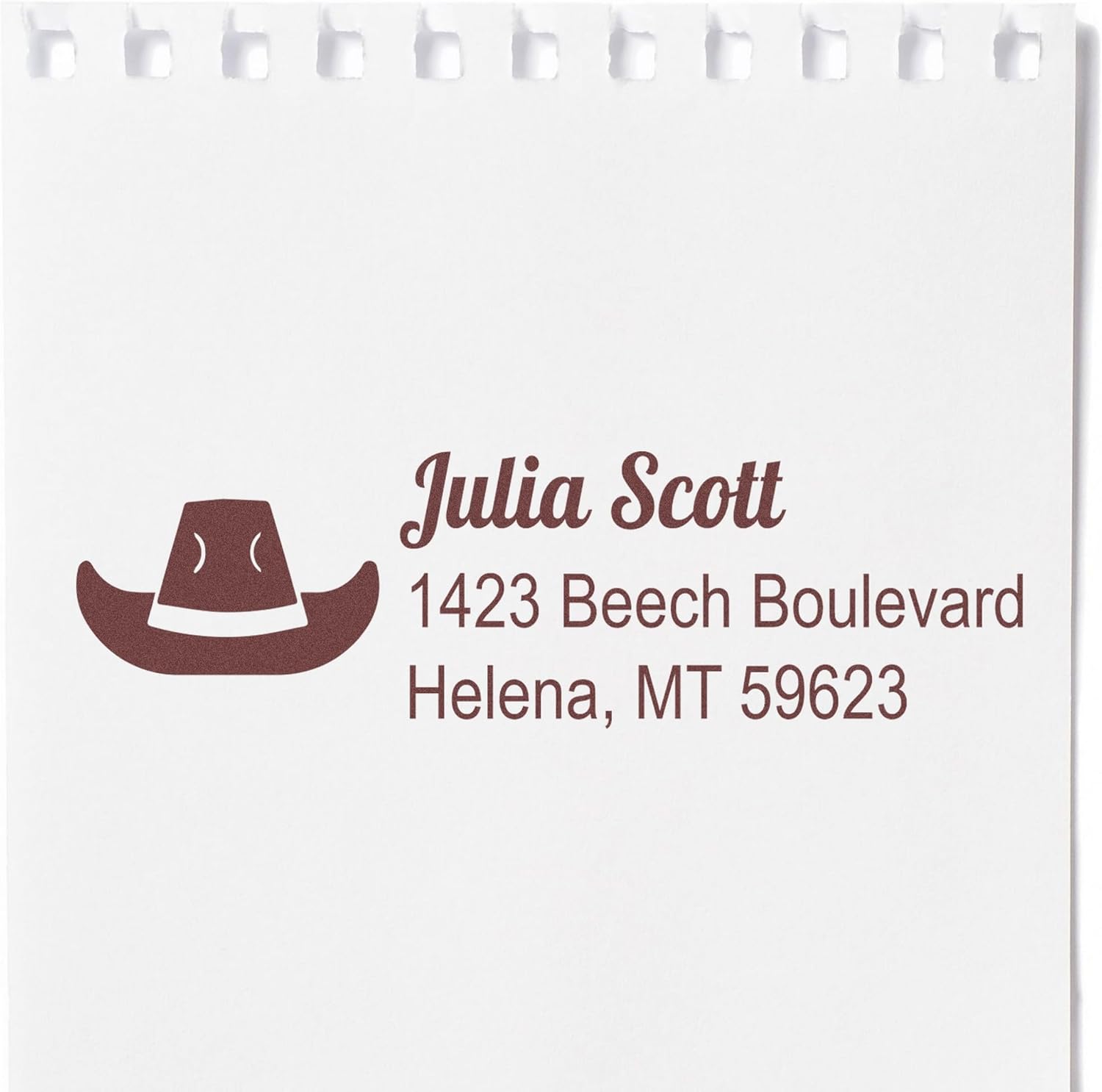 Premium Pre-Inked Equestrian Stamp - Customizable Name and Address Stamp - Ideal for Horse Riding School Owners - Durable, Slim Design - Perfect for Equestrian Enthusiasts and Professionals
