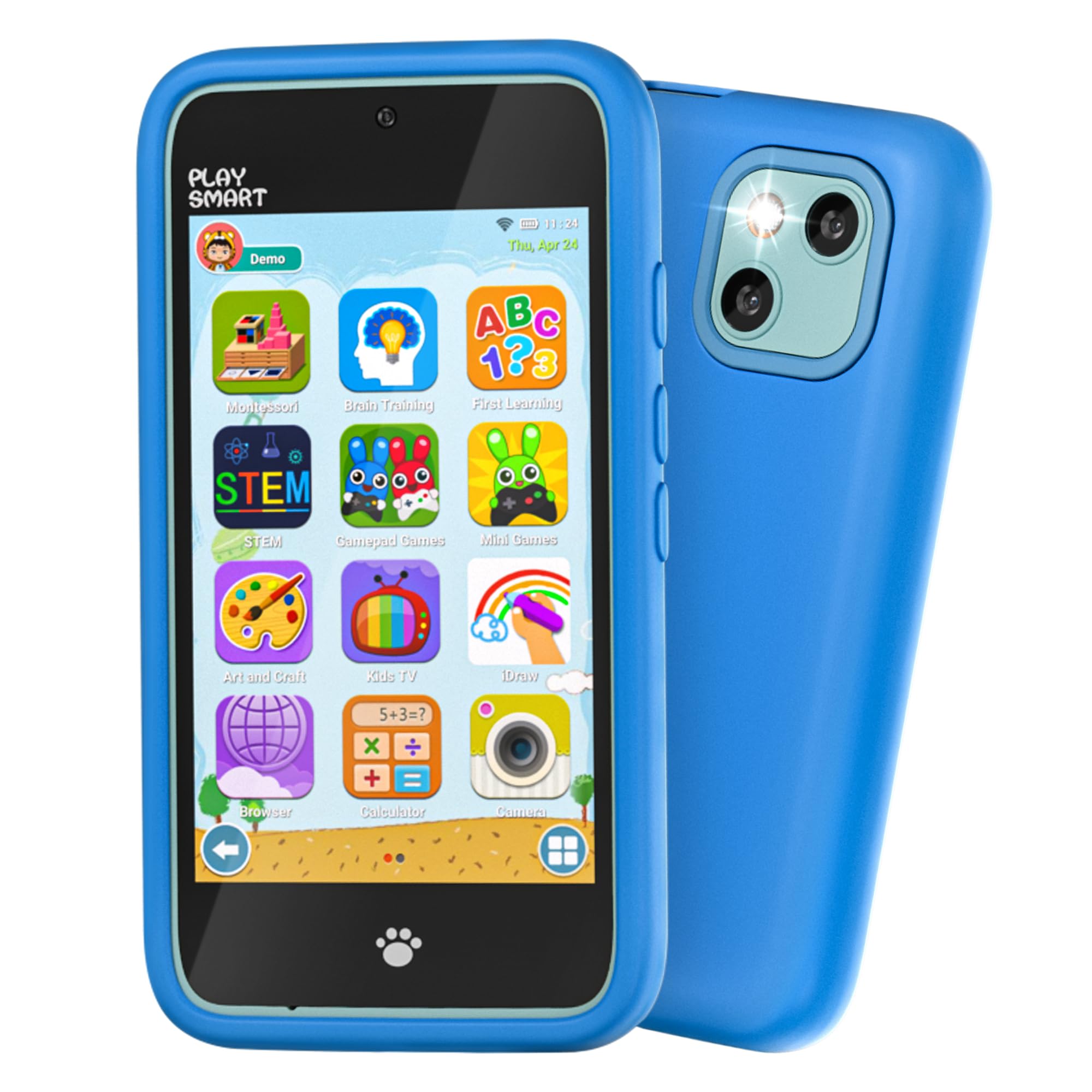 Amazon.com: PAMOX Kids Toy Phones with Dual Camera, Learning Toys