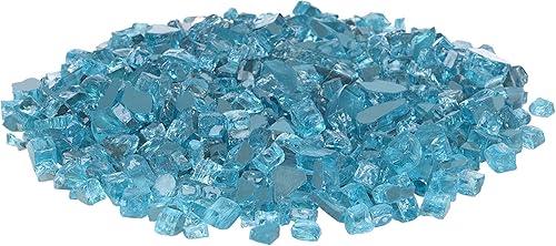 Fire Sense 62364 - Vidrio templado reflectante brillante de alta calidad para chimeneas al aire libre, fogatas de gas o propano, fácil de instalar y Fire Sense 62364 - Vidrio templado reflectante brillante de alta calidad para chimeneas al aire libre, fogatas de gas o propano, fácil de instalar y