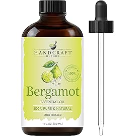 Handcraft Blends Bergamot Essential Oil - 1 Fl Oz - 100% Pure and Natural - Premium Grade Essential Oil for Diffuser and Aromatherapy, Skin, Massage, Candle and Soap Making Fragrance