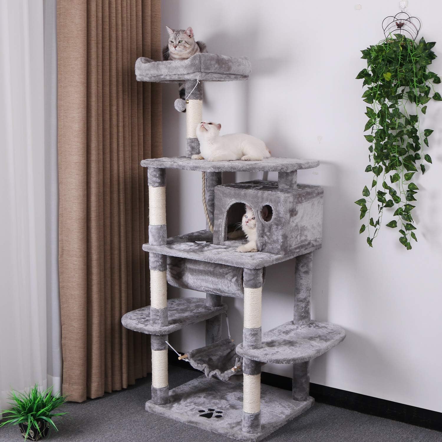 bewishome cat tree condo