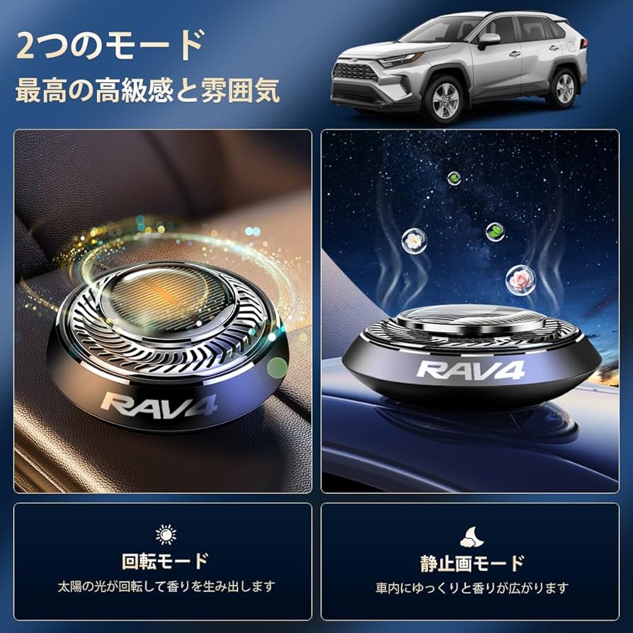 Amazon.co.jp: SYAKAORI【2025推奨&昇級版】車 芳香剤 ソーラー