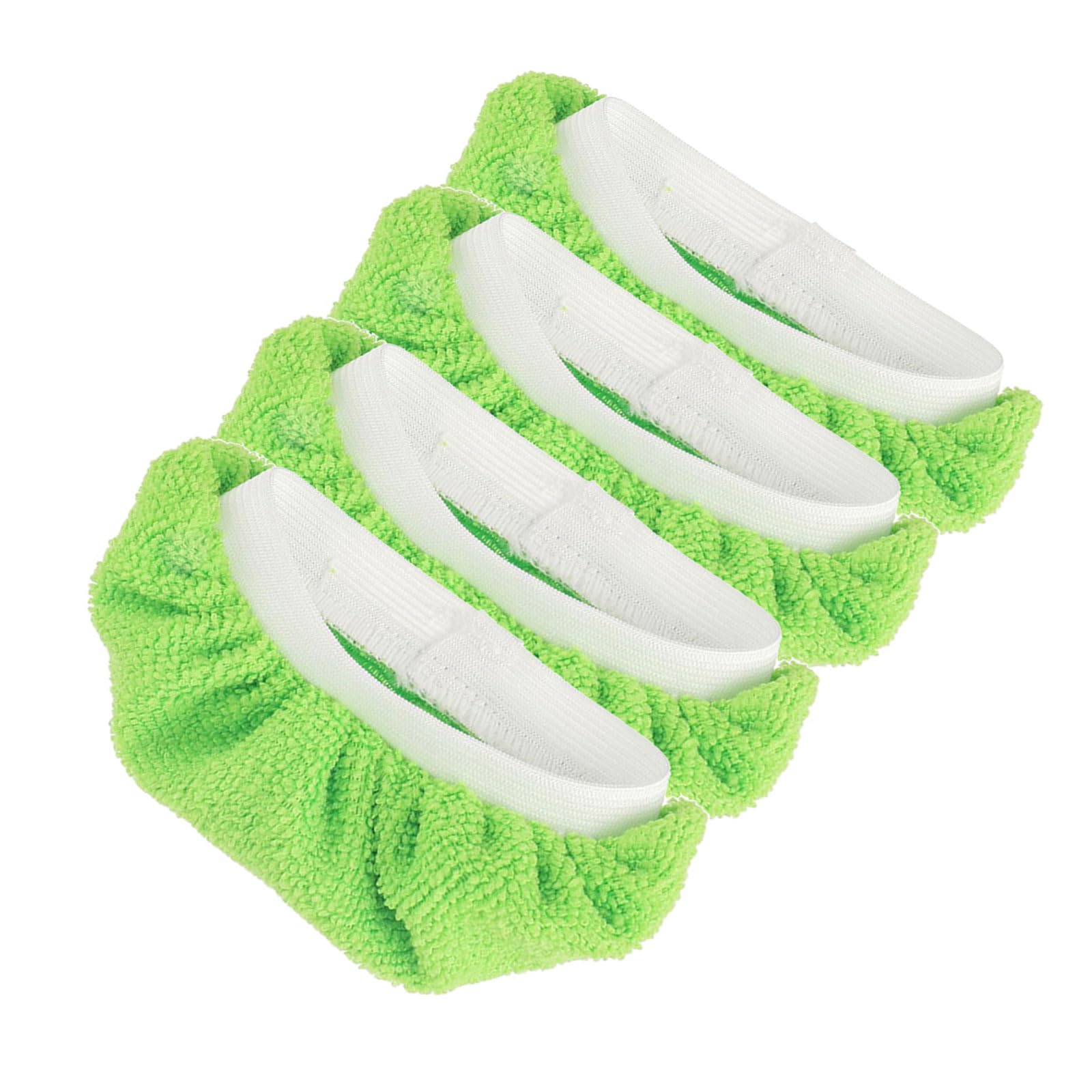 ljhnba 4Pcs Microfiber Steams Mop Pad for Handheld Cleaner Easy to Replace Compatibles with Various Models Cleaner Pad