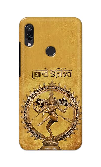 PRINTFIDAA Lord Shiva As Nataraj Back Cover for Girls Redmi Note 7 / Redmi Note 7 Pro/Redmi Note 7S Back Cover -(BQ) RPM1004