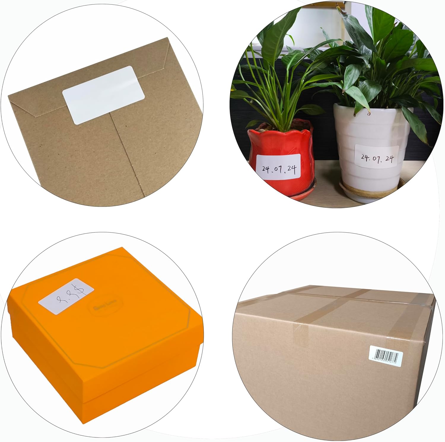 XLS - 3" x 1.5" (76 mm x 38 mm) Barcode Shipping & Address Labels Compatible with Zebra & Brother Label Printer,Premium Adhesive Removable Waterproofing [12 Rolls, 10800 Labels]