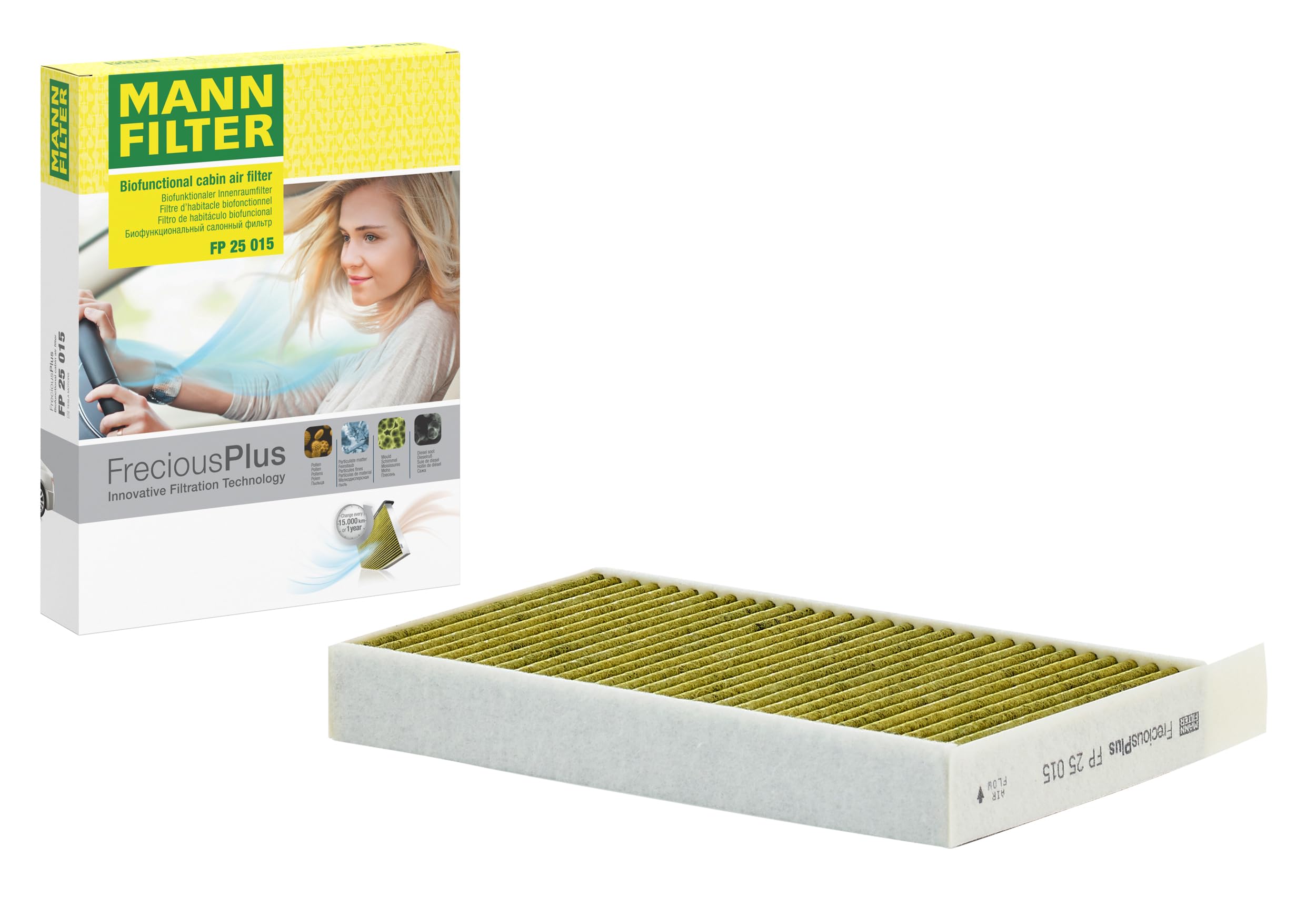 MANN-FILTERFP 25 015 Cabin Air Filter - CARS + TRANSPORTERS