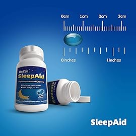 RXZELL Sleep Aid, Diphenhydramine Softgels 50mg, Easy-to-Swallow, Supports Deeper Restful Sleeping, Non Habit-Forming (220 Counts | Pack of 2)