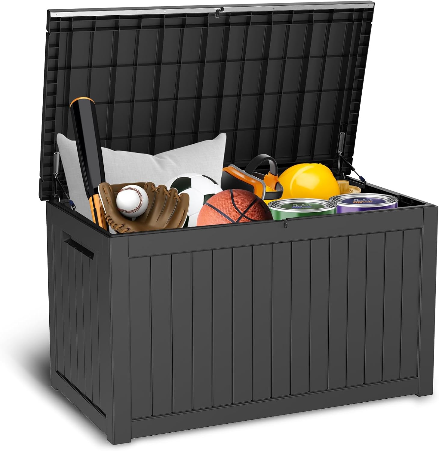 Amazon.com: NebulaDeco 230 gallon large resin deck box, waterproof ...