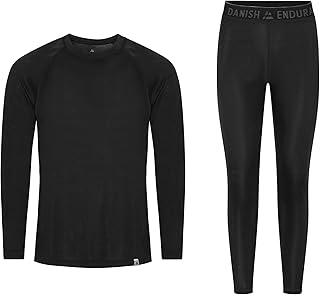 Thermal Underwear Mens & Womens, Base Layer Set, Recycled, Long Johns an...