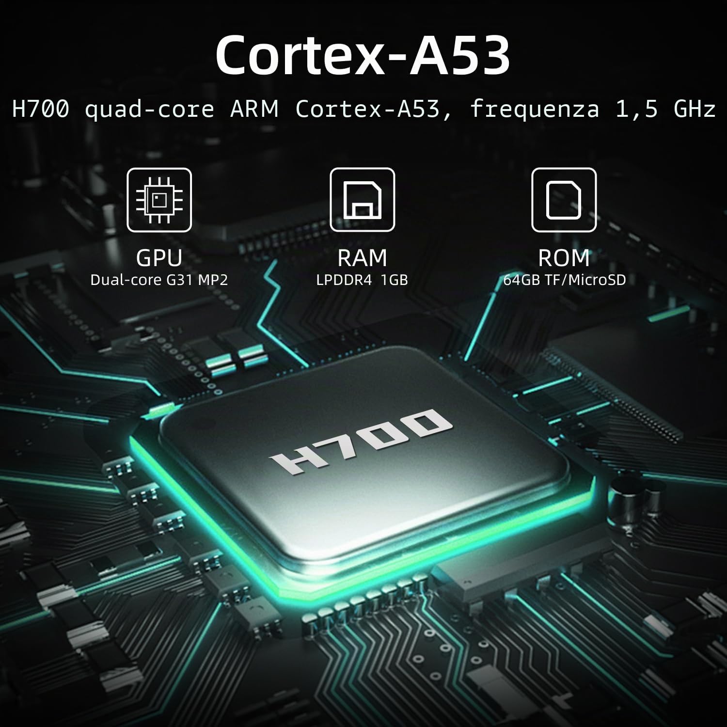 Console di gioco portatile retrò, gioco portatile con schermo IPS da 3,5 pollici, con scheda TF 64G preinstallata 4353 giochi supporta 5G WiFi Bluetooth HDMI e uscita TV, verde