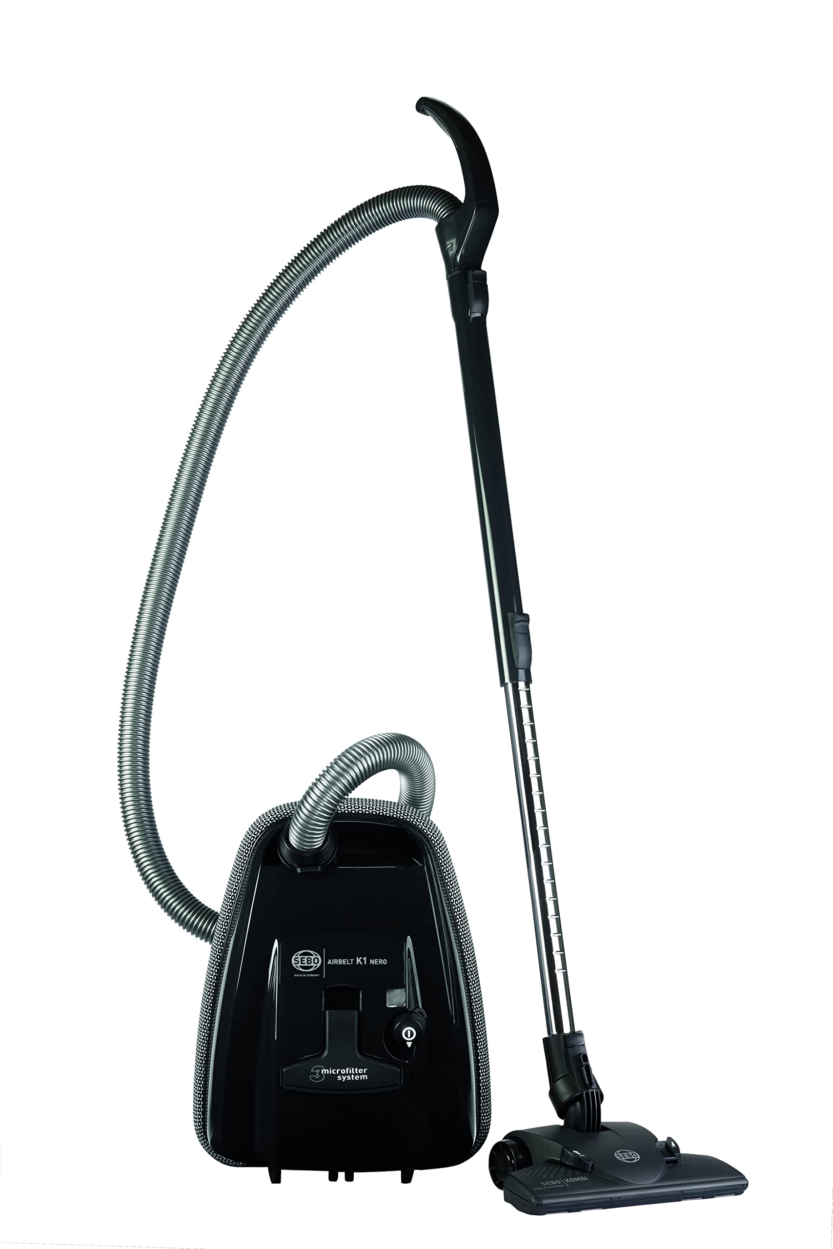 Embout D'aspirateur Sebo 7260GS Kombi - Gris, Réglable Pour Sols Durs Et Moquettes - 6