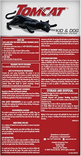 Miniatura 34 de Tomcat Mouse Killer - Estación recargable resistente a los niños, con tapa transparente para un fácil monitoreo, 1 estación de cebo y 4 recambios